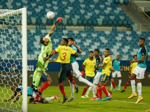Colombia got a victory over Ecuador